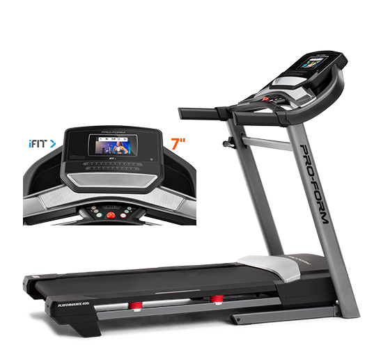 Utilisez le tapis de course ProForm 400i pour vous entraîner
