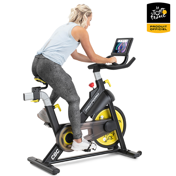 Vivez l'expérience immersive de ce vélo tour de France ProForm